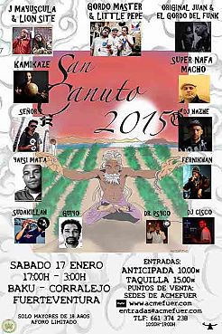 San Canuto 2015, ACMEFUER, Fuerteventura e tre premi nelle diverse categorie per Reggae Seeds