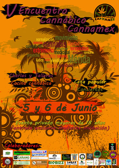 2 ° premio indoor bio con Juanita la Lagrimosa de Reggae Seeds, V cannabis incontro Cannamex, Merida 2015